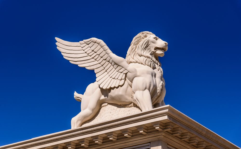 Tierskulptur, Caesars Palace, Las Vegas, USA