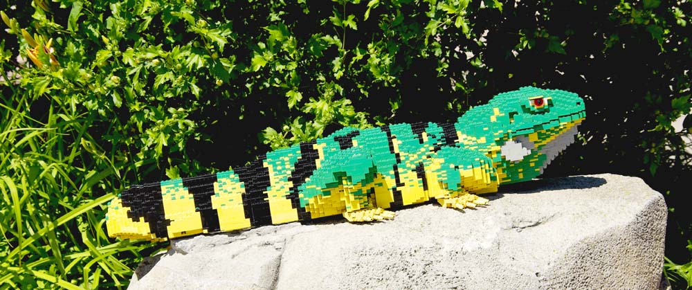 Tierwelt: ein LEGOan