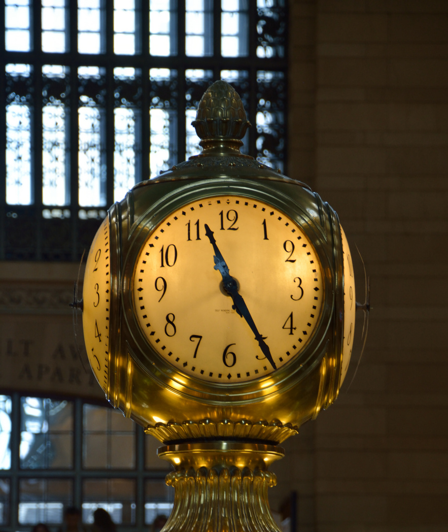 Tiffany-Uhr Grand Central Station