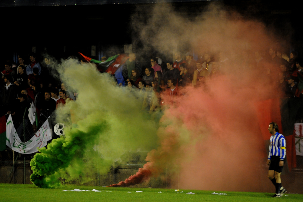 tifo rosso verde