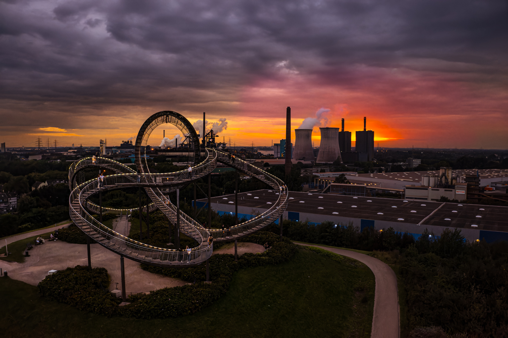 Tiger and Turtle