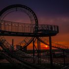 Tiger and Turtle bei Sonnenuntergang