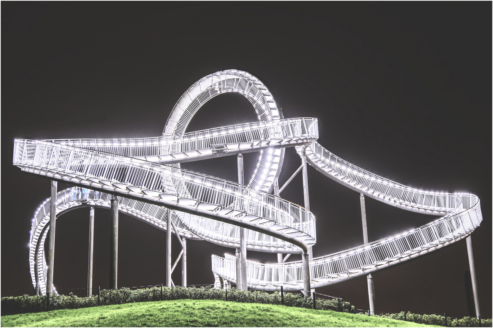 Tiger and Turtle by night 02