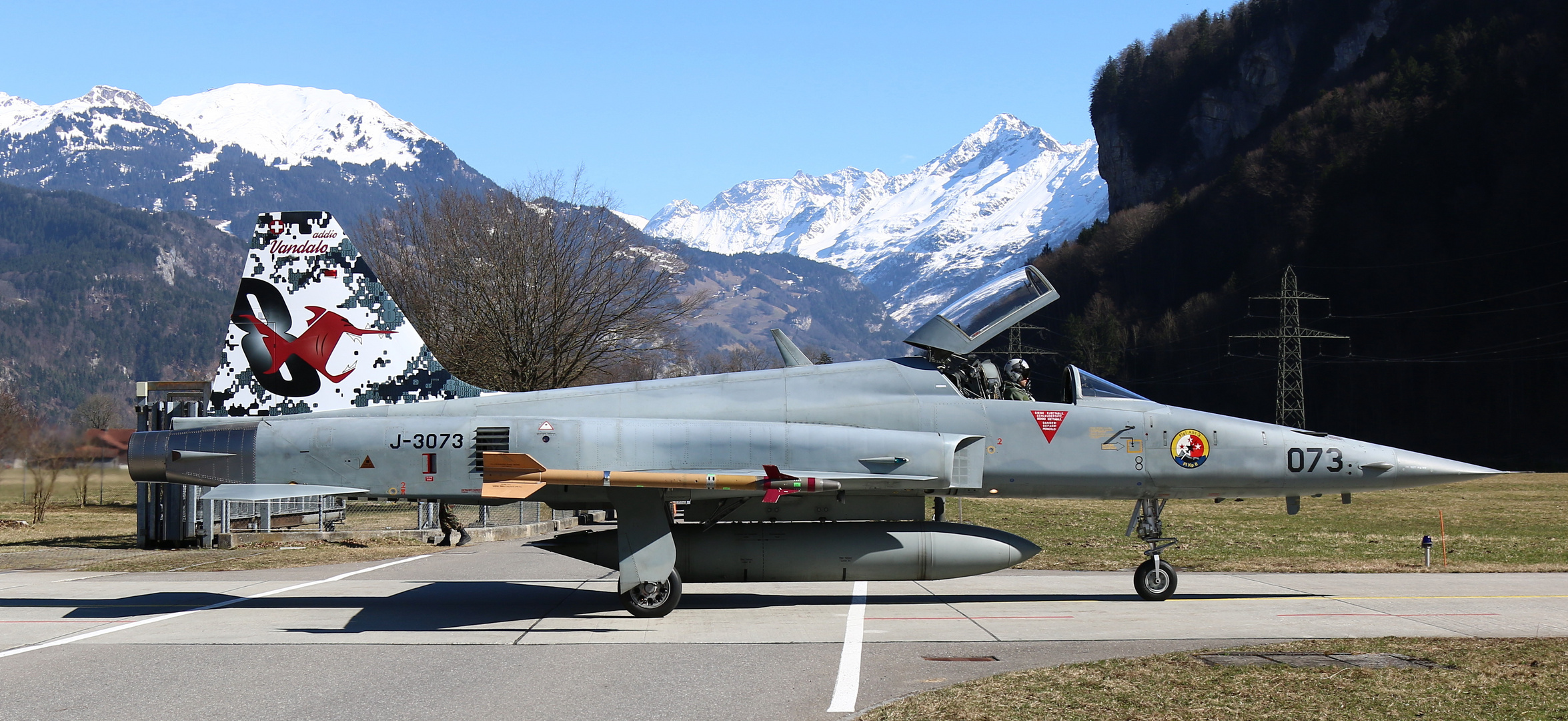 Tiger F-5 in Meiringen