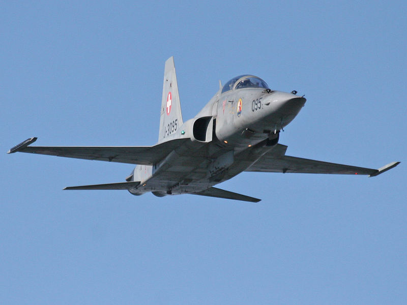 Tiger F-5E auf Axalp