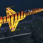 Tiger F5 im Swiss Tiger Design von Airbrush Künstler Renato Caspari