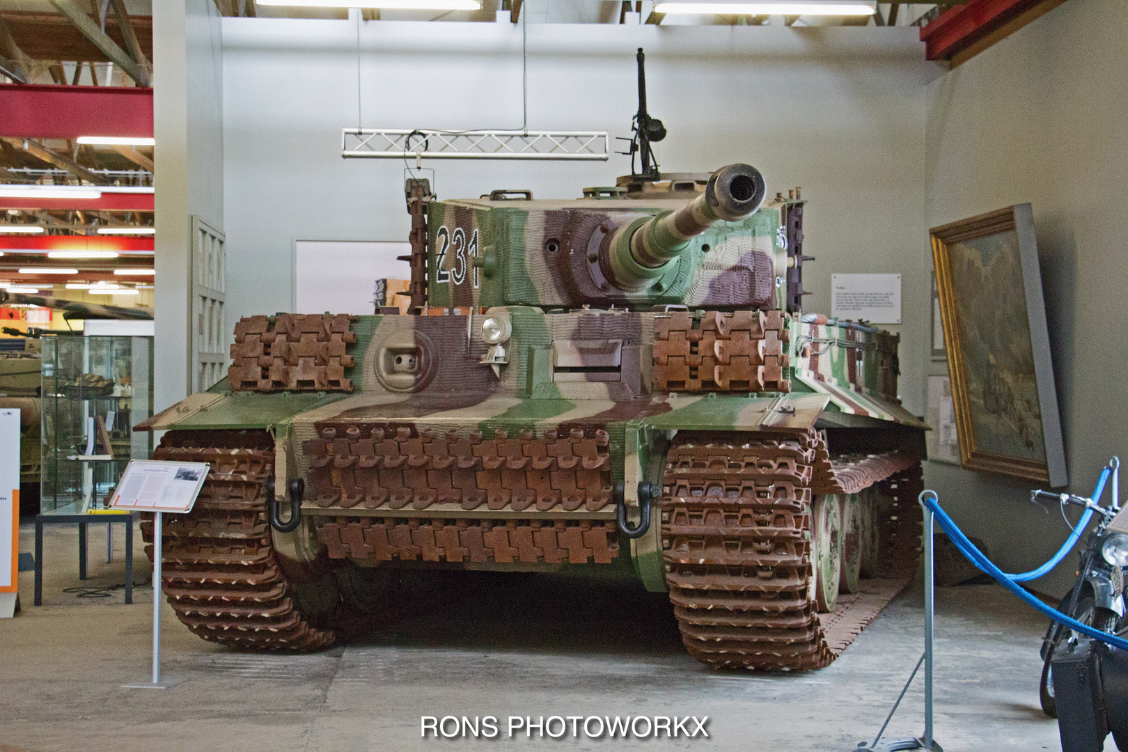 Tiger I im Deutschen Panzer Museum in Munster