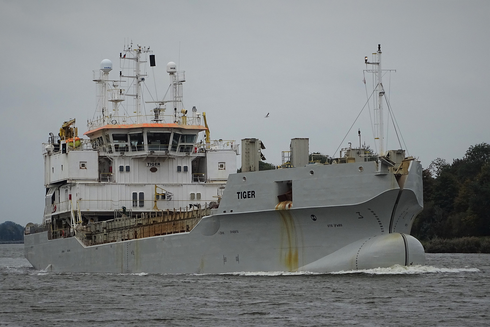 TIGER im Nord-Ostsee-Kanal