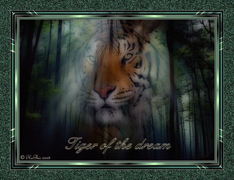 Tiger of the dream