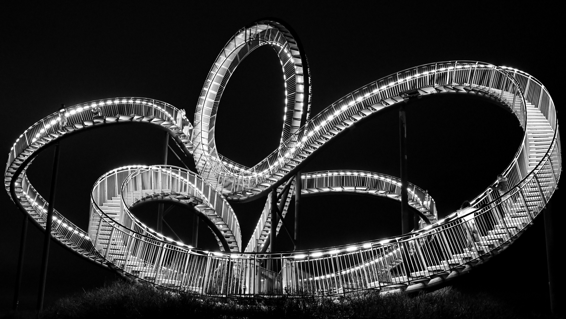 Tiger & Turtle in S & W