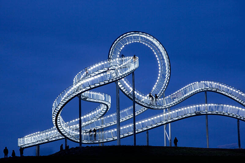 Tiger & Turtle – Magic Mountain - Blaue Stunde