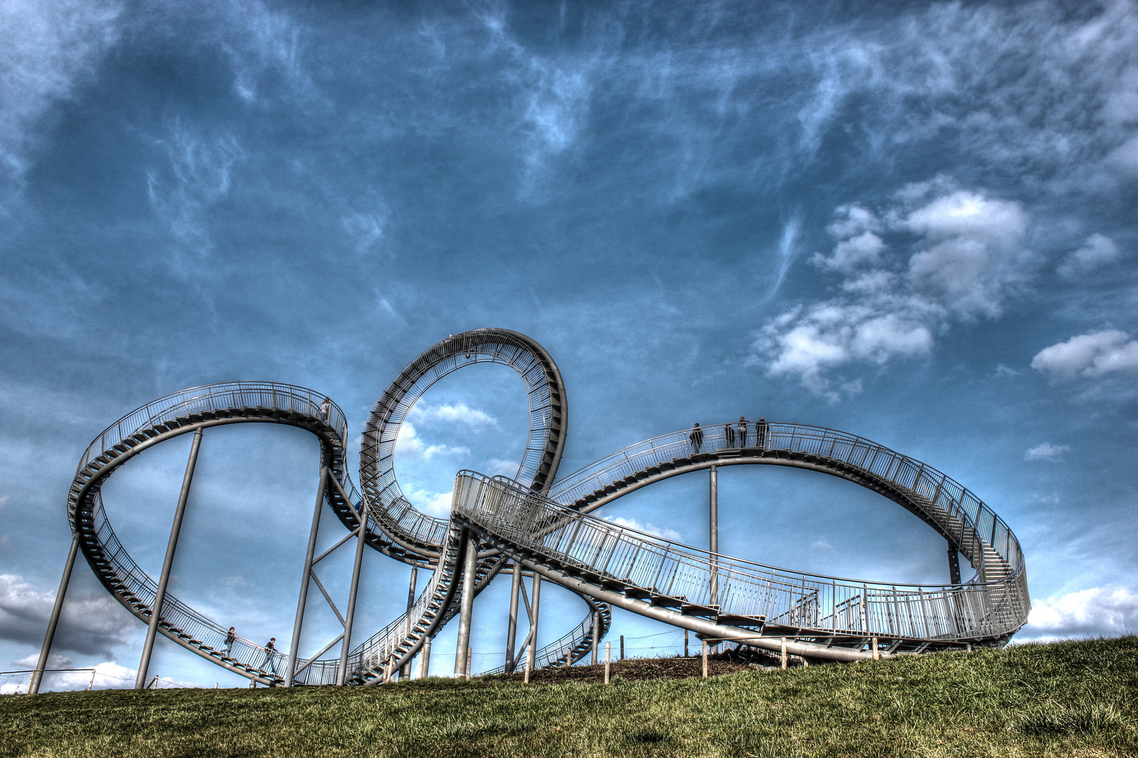 Tiger & Turtle - Magic Mountain Landmarke Angerpark in Duisburg