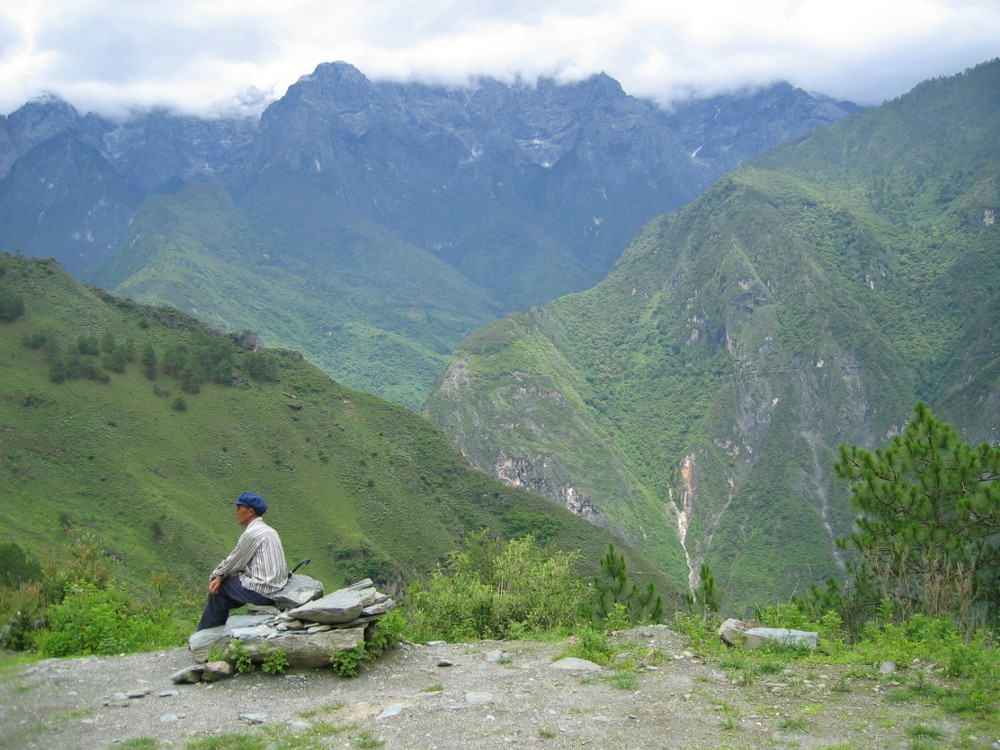 Tigersprungschlucht Yunnan, China