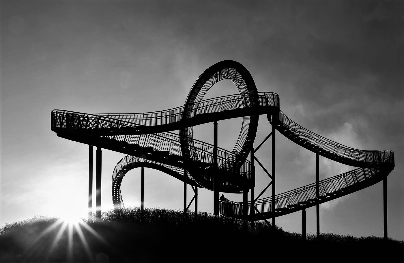 Tiger&Turtle Im Gegenlicht