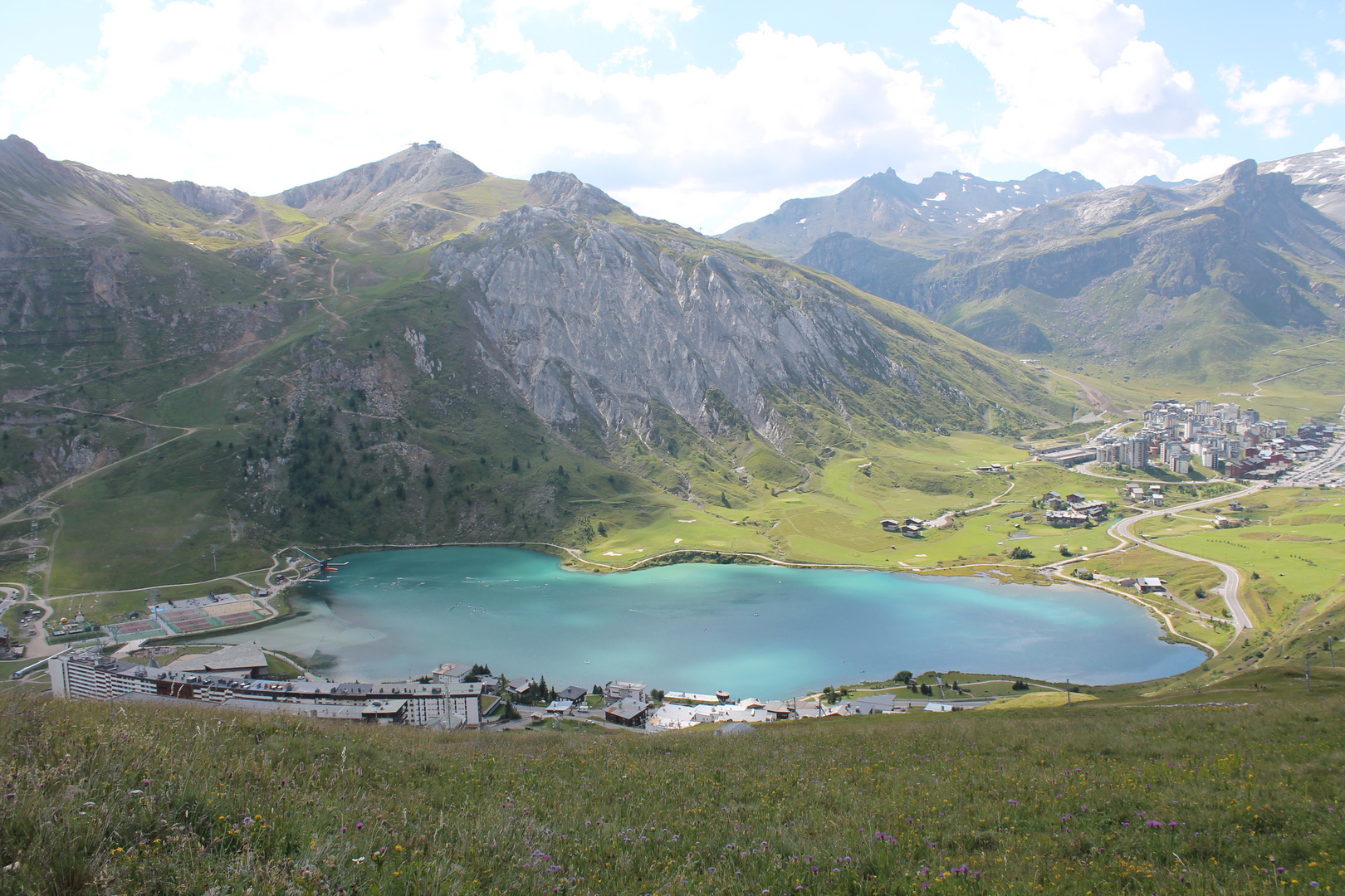 tignes le lac