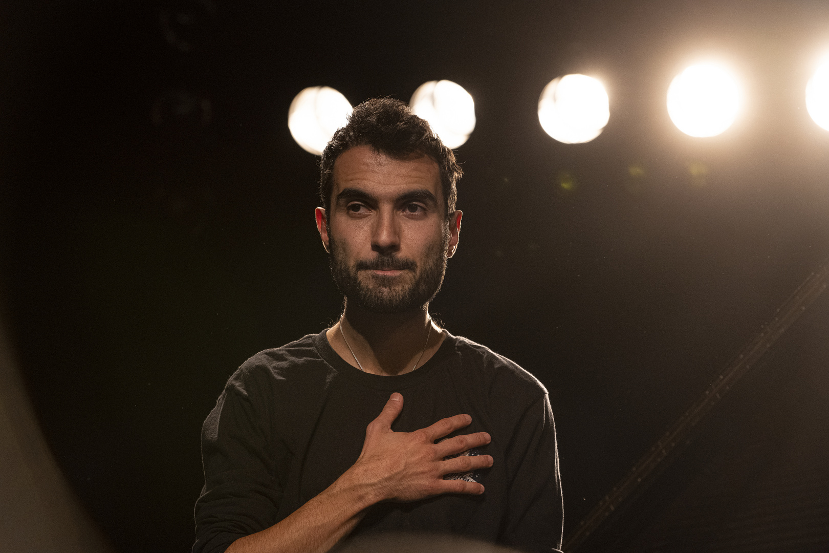 Tigran Hamasyan after concert