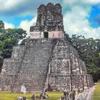 Tikal Maya-Pyramide