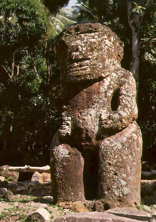 Tiki auf Nuku Hiva