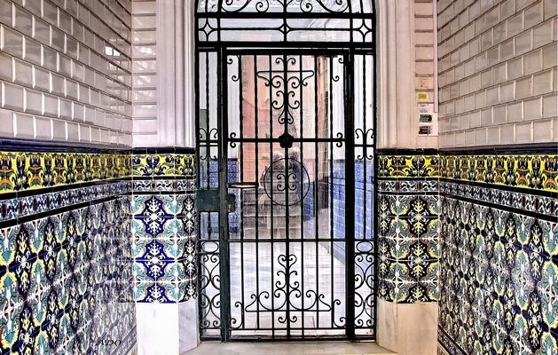 Tiles in Cadiz