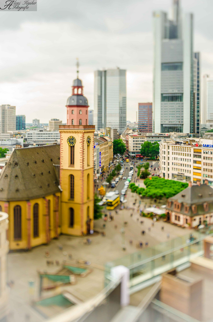 Tilt Shift Frankfurt