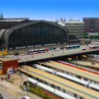 Tilt-Shift Hamburg Hauptbahnhof
