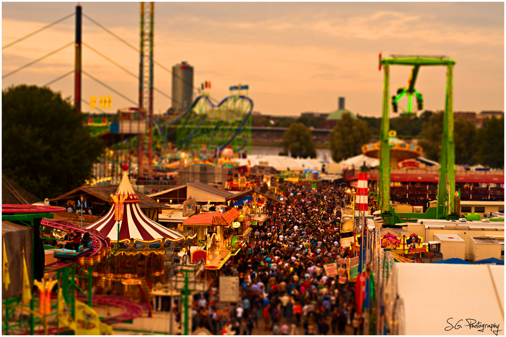 Tilt-Shift Kirmes