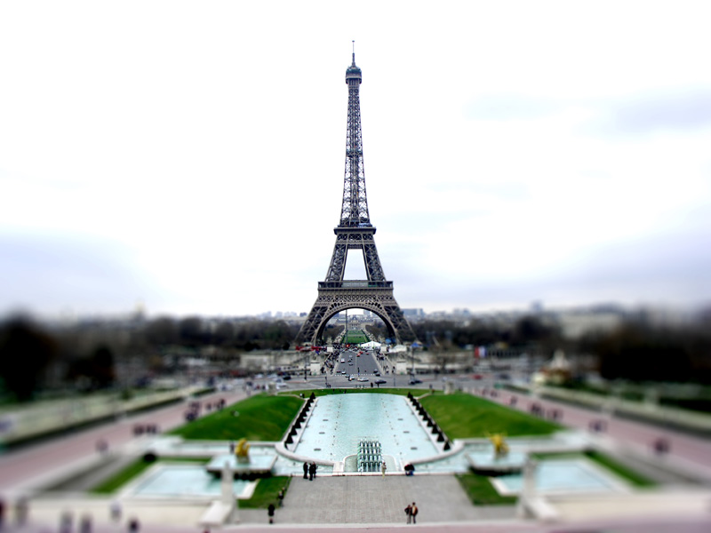 Tilt Shift Paris