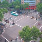 Tilt shifting sur Barcelone