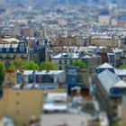 Tilt shifting sur Paris