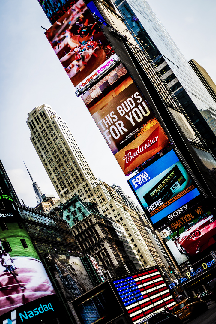 Tilted Times Square