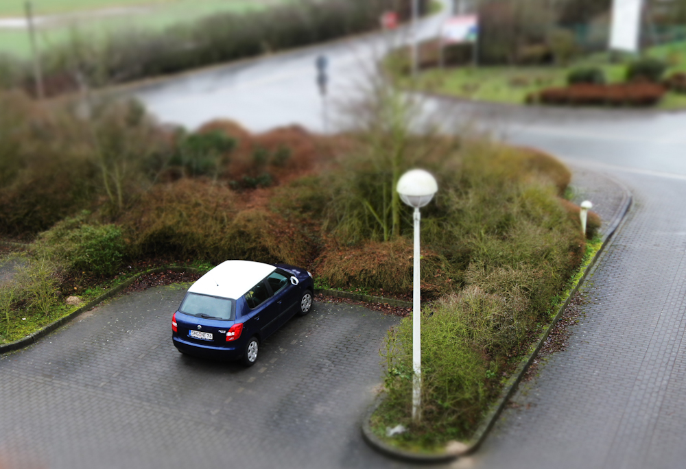 Tiltshift - erster Versuch