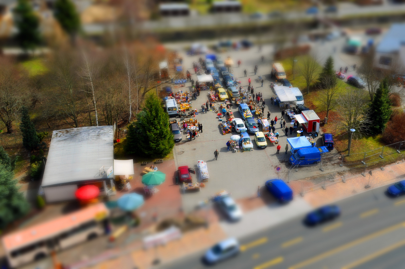 Tiltshift - Versuch