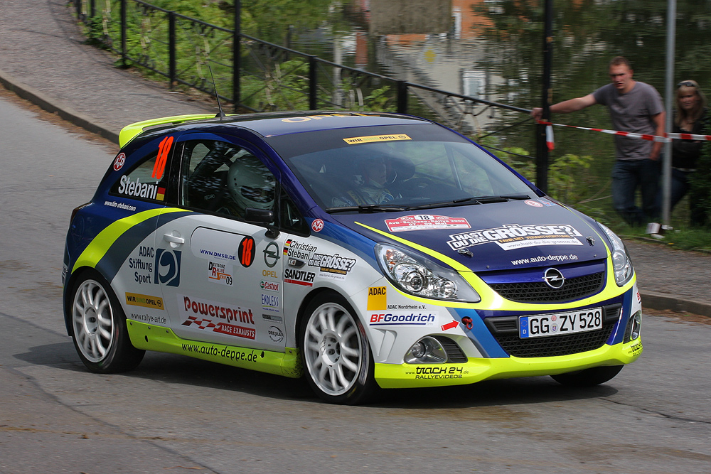 Tim Stebani @ Sachsen Rallye 09