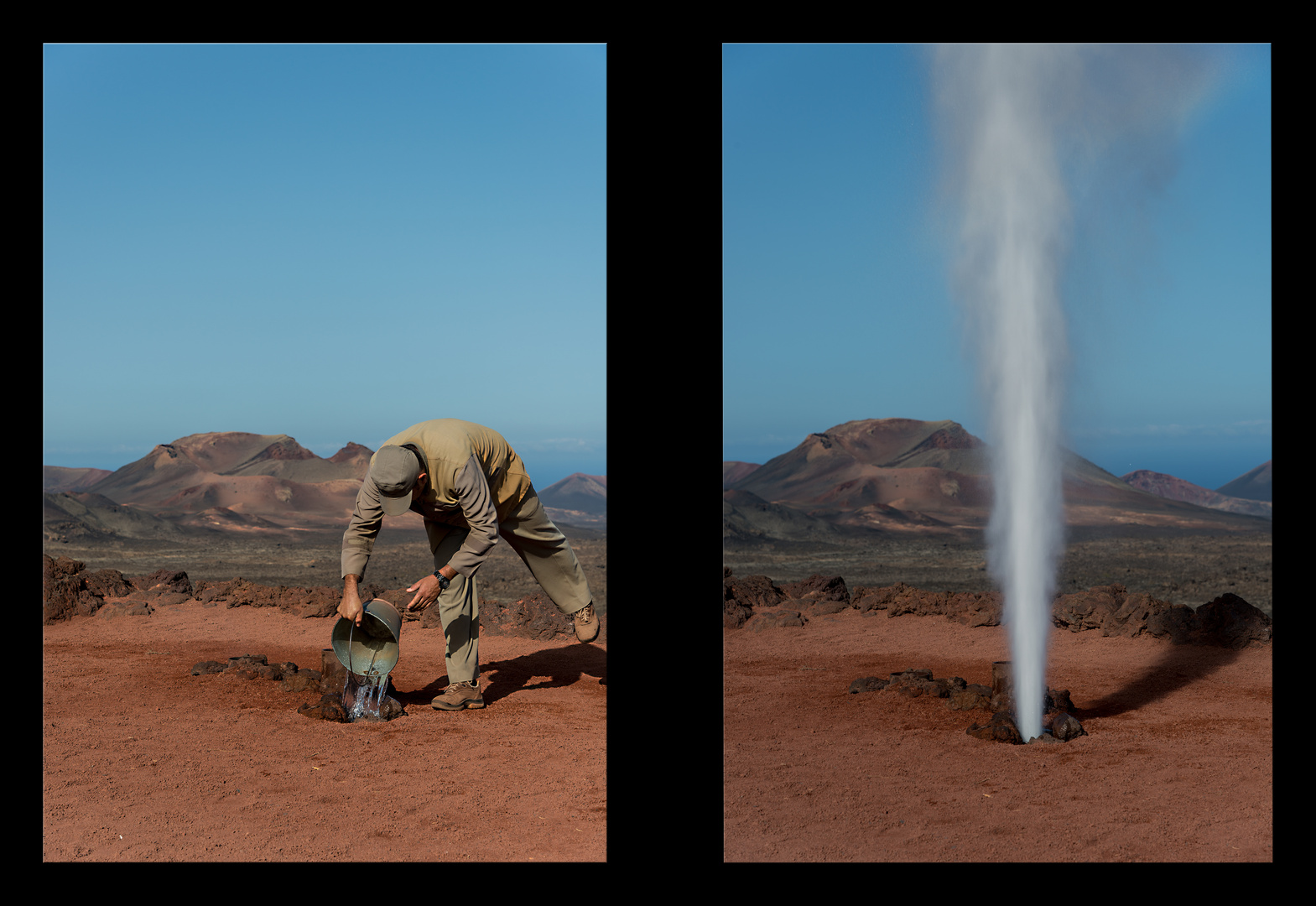 Timanfaya Nationalpark Lanzarote : Feuerberge