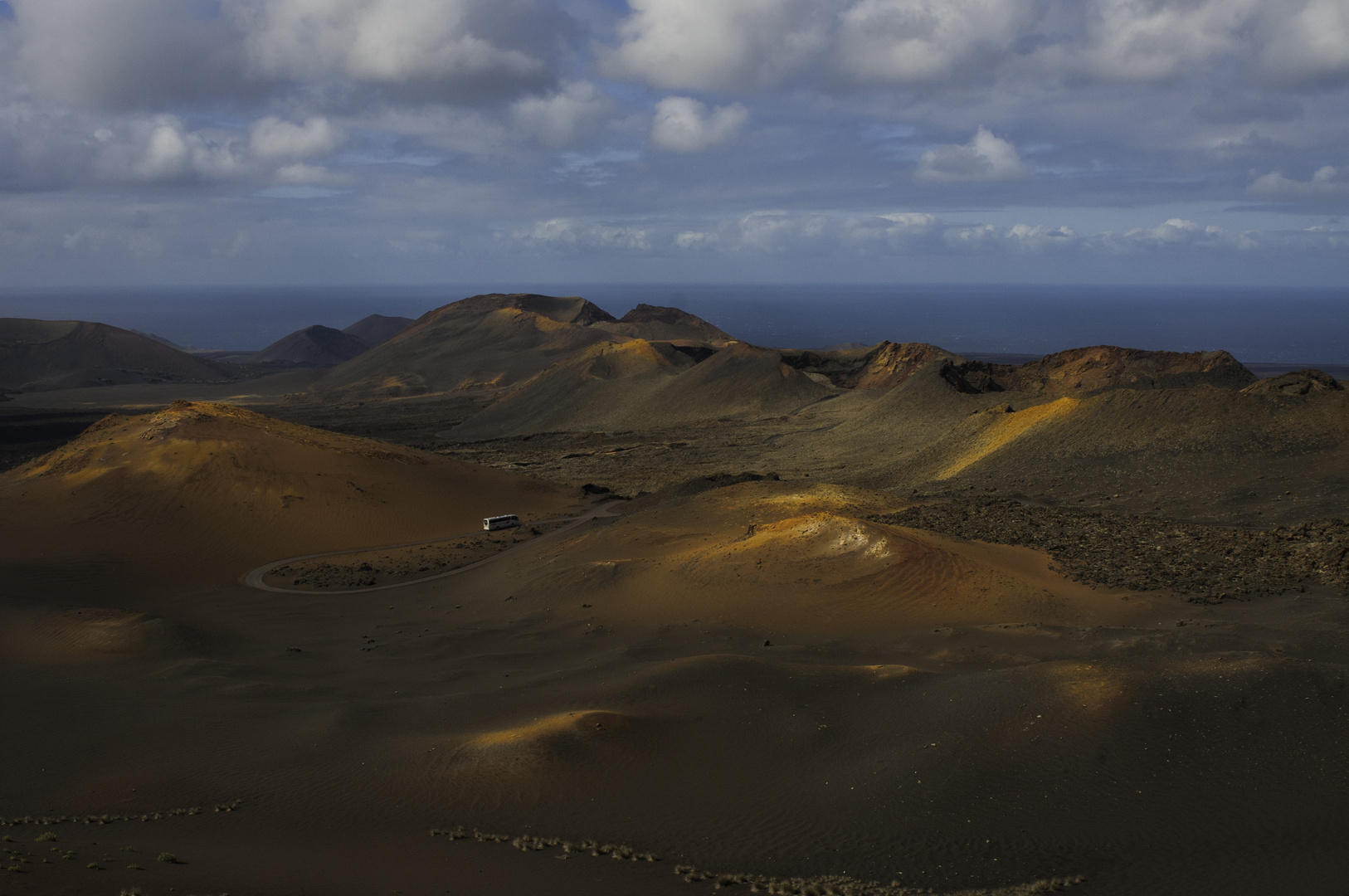 Timanfaya-Nationalpark - vom Bus aus