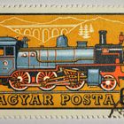 Timbre de Hongrie - ( Magyar Posta) - La locomotive.