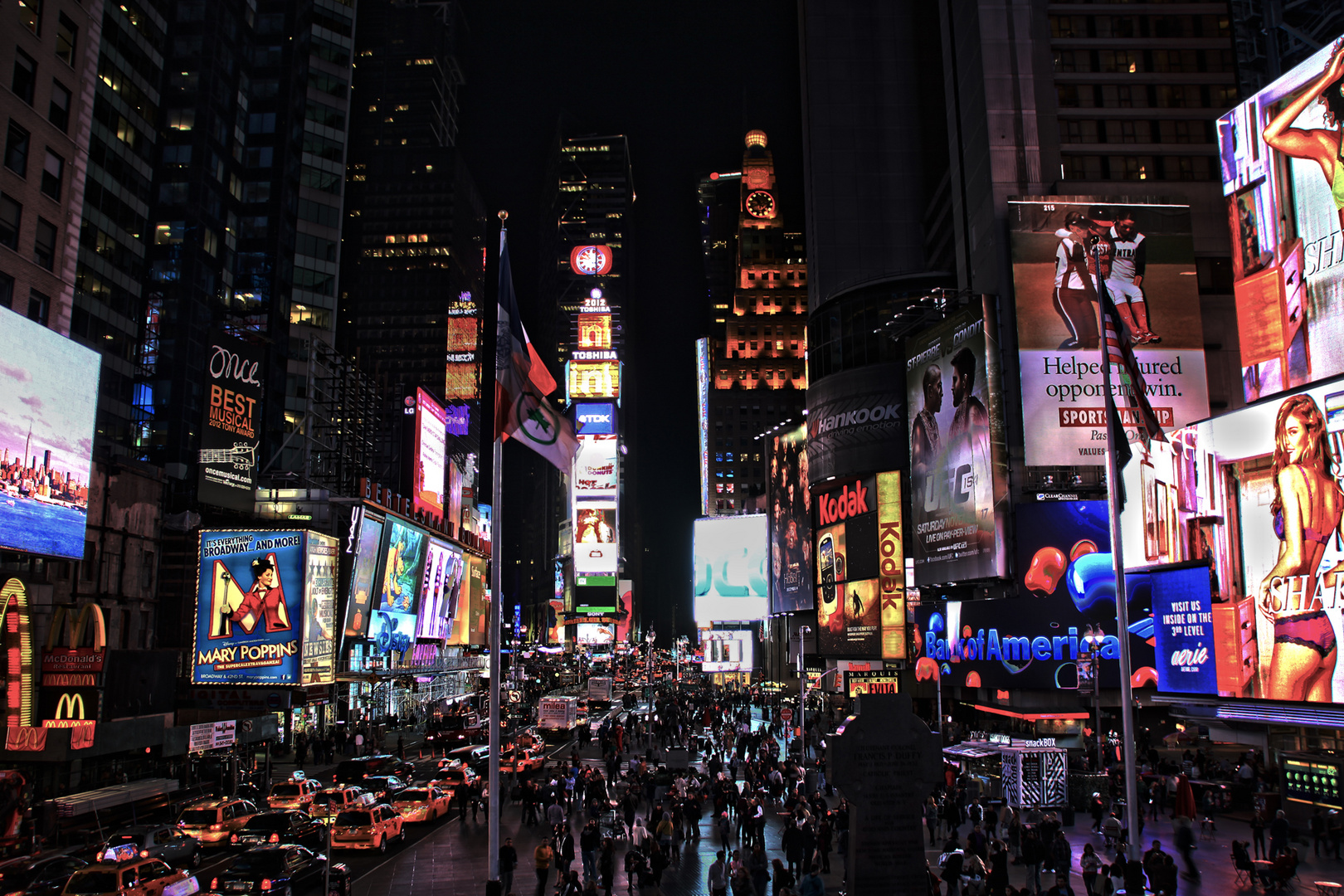 Time Sqare @night