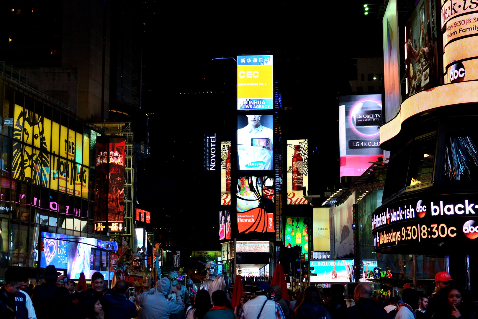 Time Square am Abend