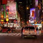 Time Square at night