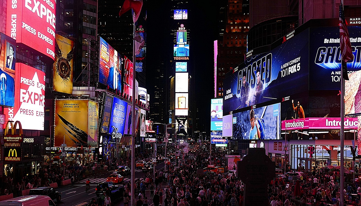Time Square at Night!