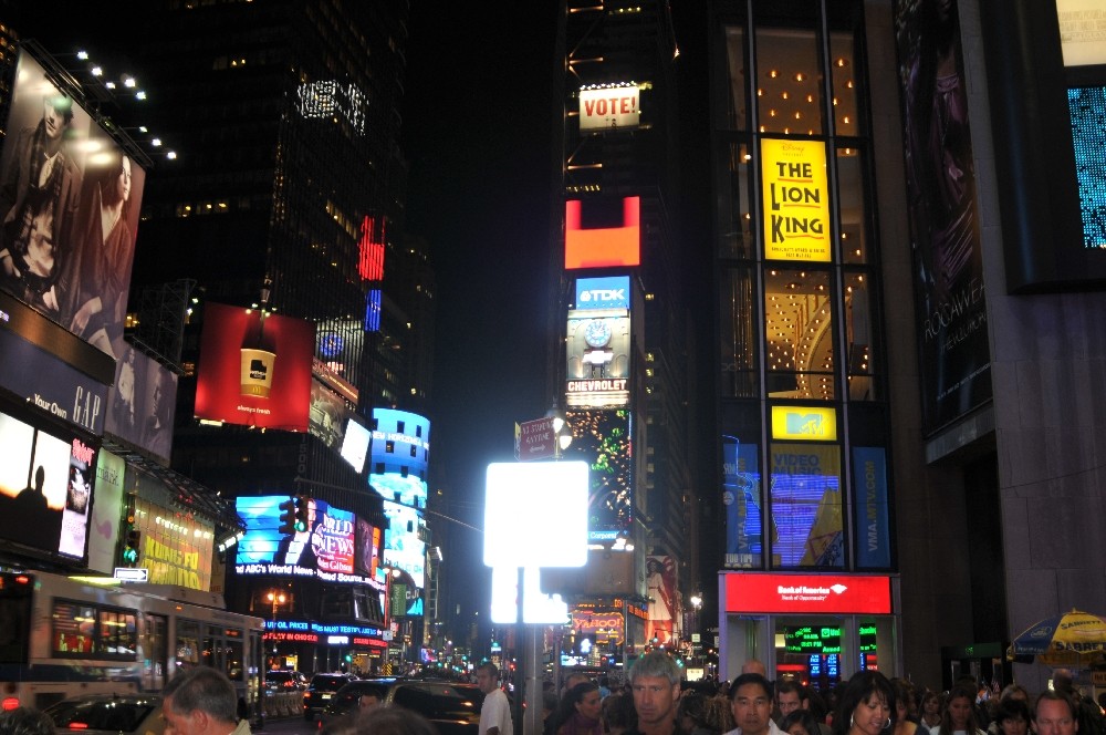 Time Square by Night