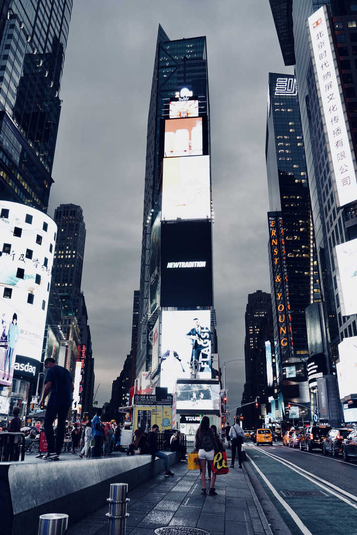 Time Square nach Regen