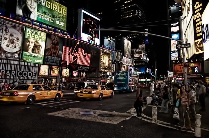 Time Square @ night