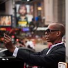 Time Square Selfie