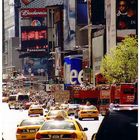 time square traffic