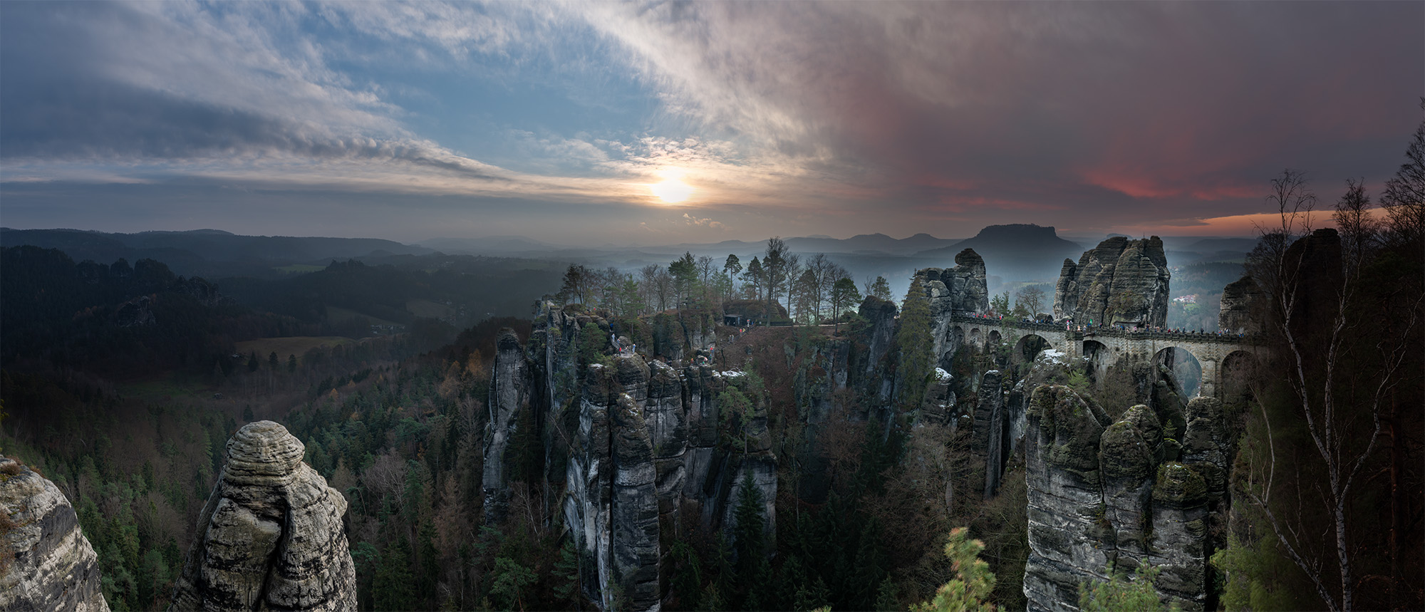 Timelapse Bastei, Sächsische Schweiz