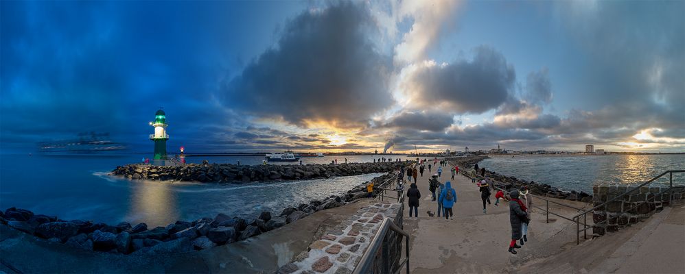 Timelapse Molenfeuer Rostock-Warnemünde