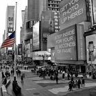 Times Square al tramonto