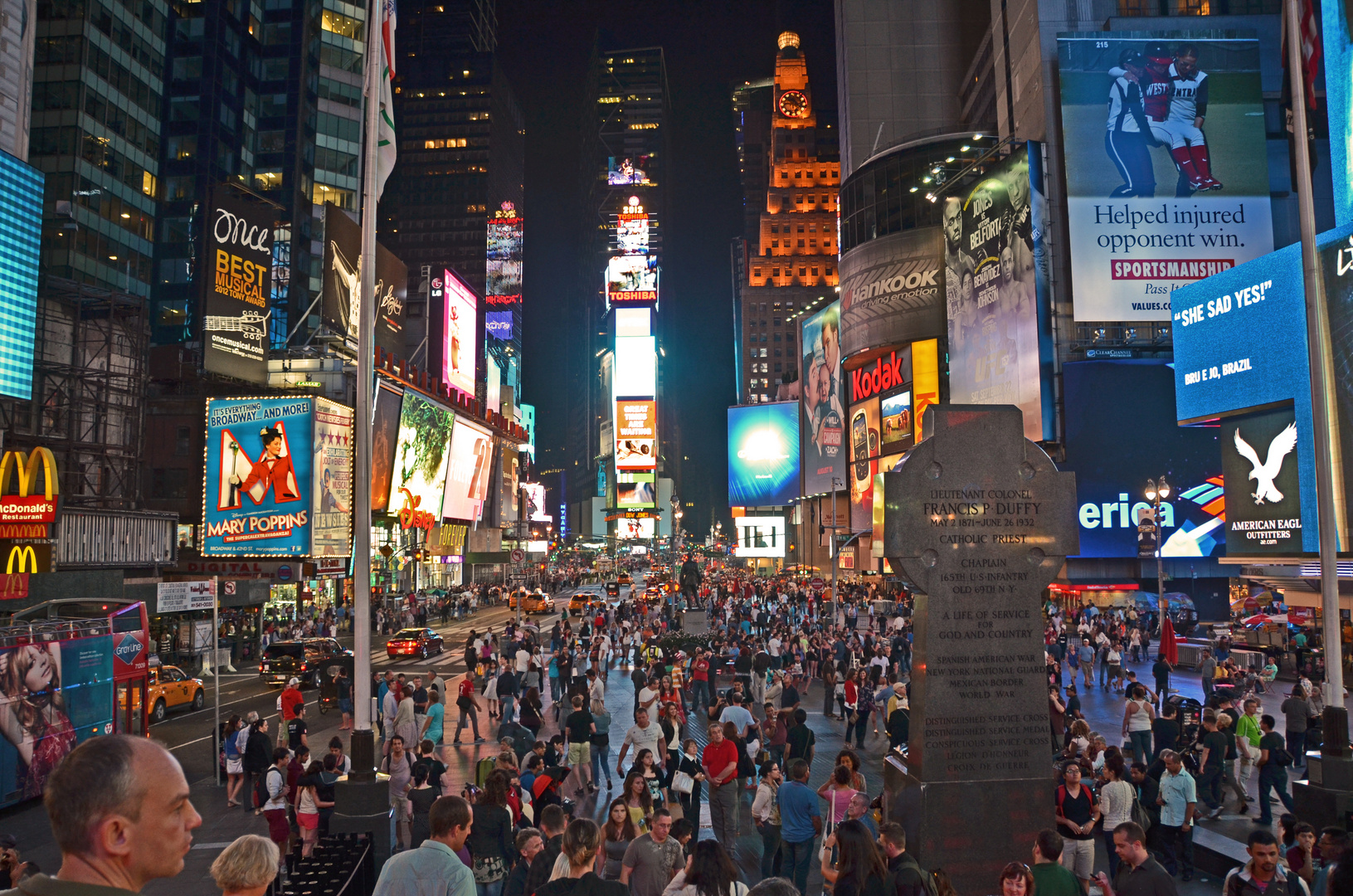 Times Square am 09.09.2012