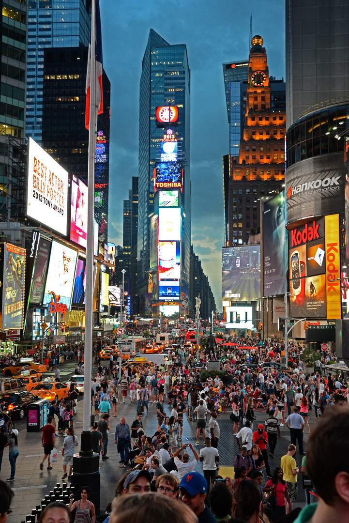 Times Square am Abend 2